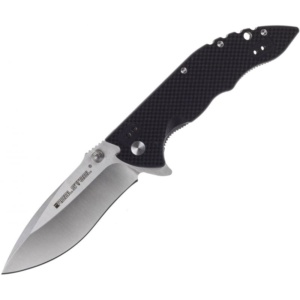 Nôž E77 Flipper Satin Black Real Steel