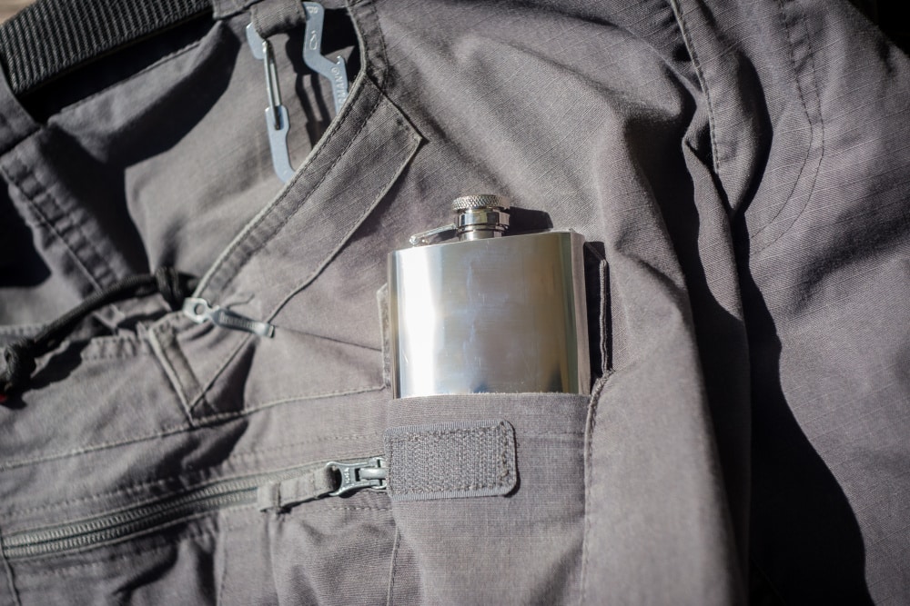 Mil-Tec - Nerezová ploskačka, 147 ml