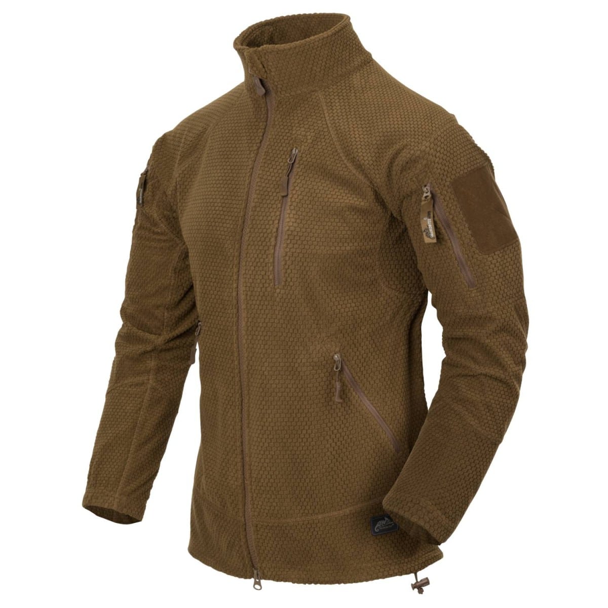 Helikon-Tex Alpha Tactical Grid Fleece - Mikina, Coyote
