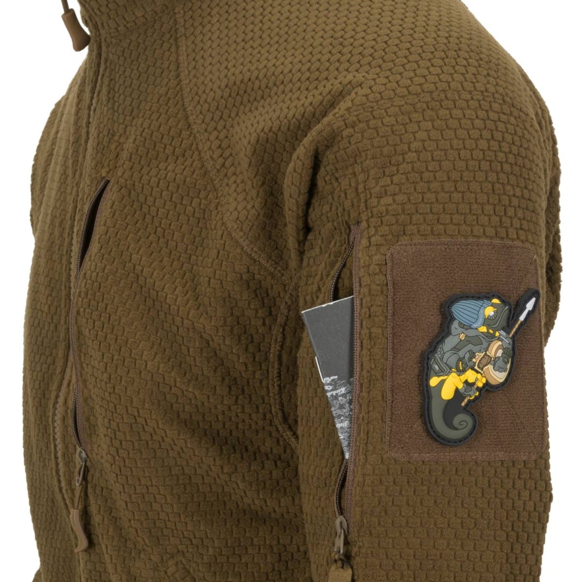 Helikon-Tex Alpha Tactical Grid Fleece - Mikina, Coyote
