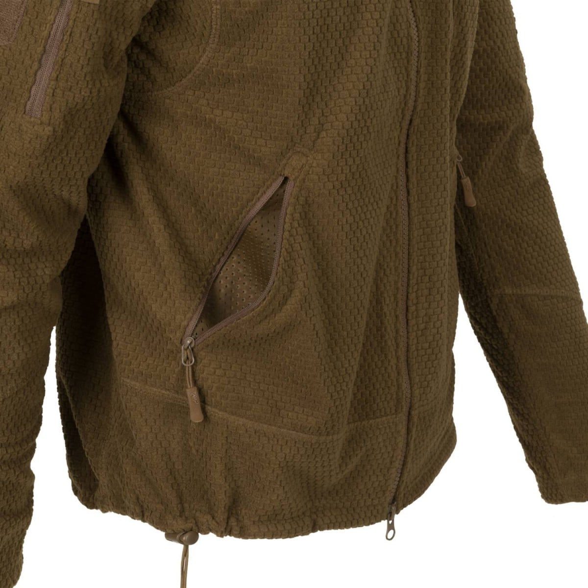 Helikon-Tex Alpha Tactical Grid Fleece - Mikina, Coyote
