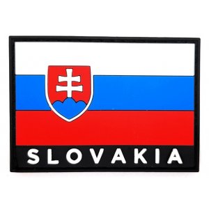 Nášivka Patch 3D vlajka Slovakia