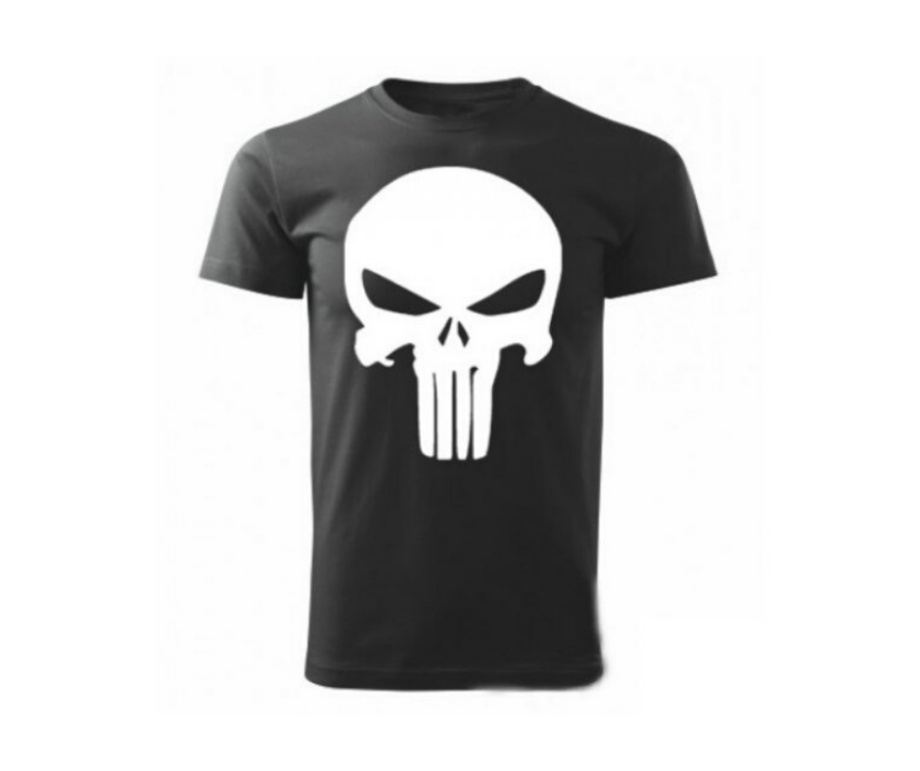Tričko Punisher Čierne