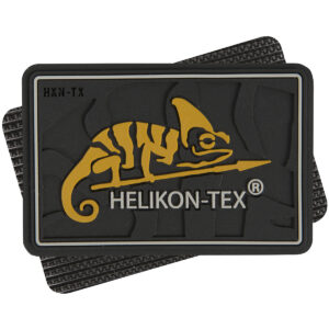 Helikon-Tex Nášivka Logo Chameleón Čierna