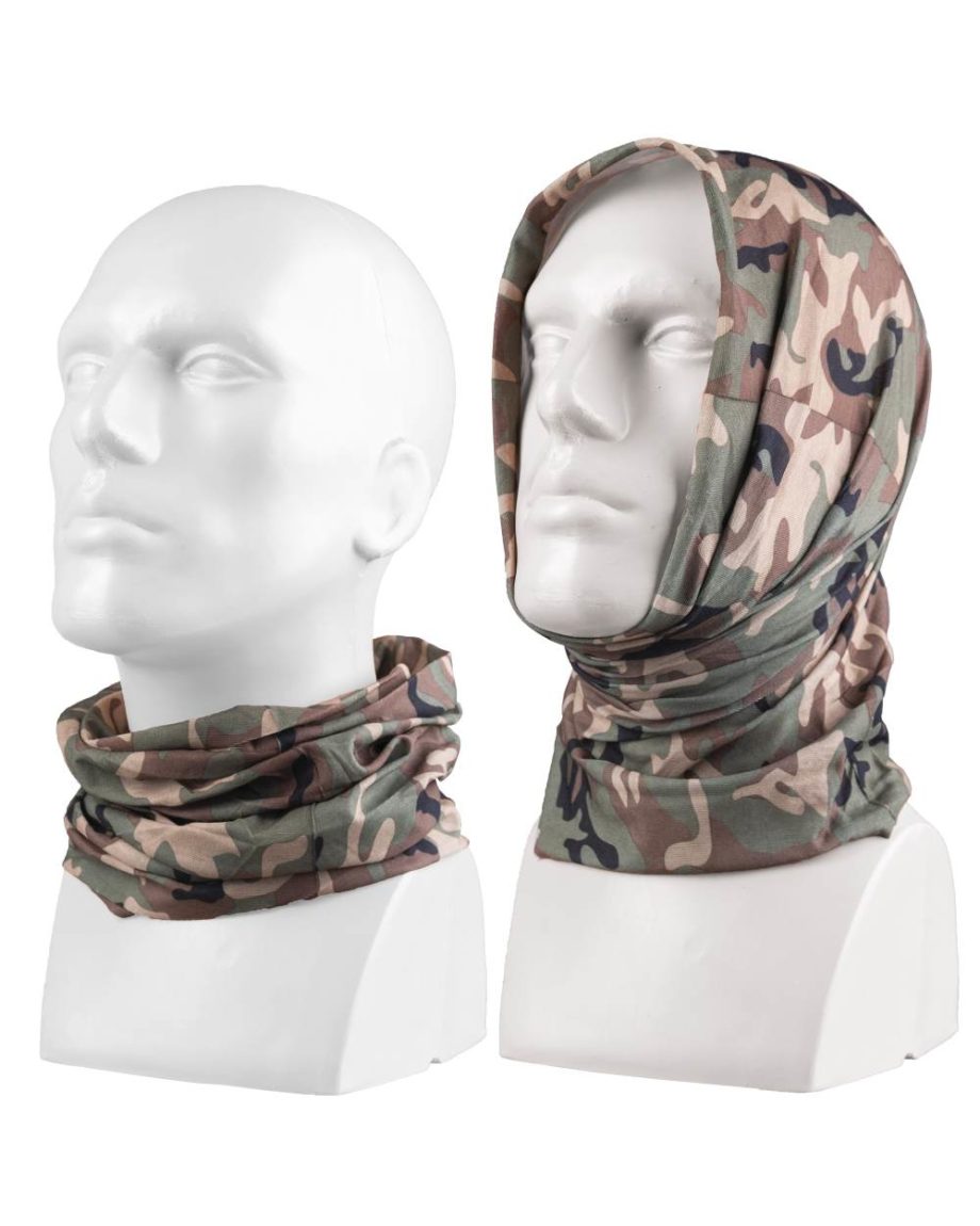 Mil-Tec | Multifunkčná šatka, Woodland