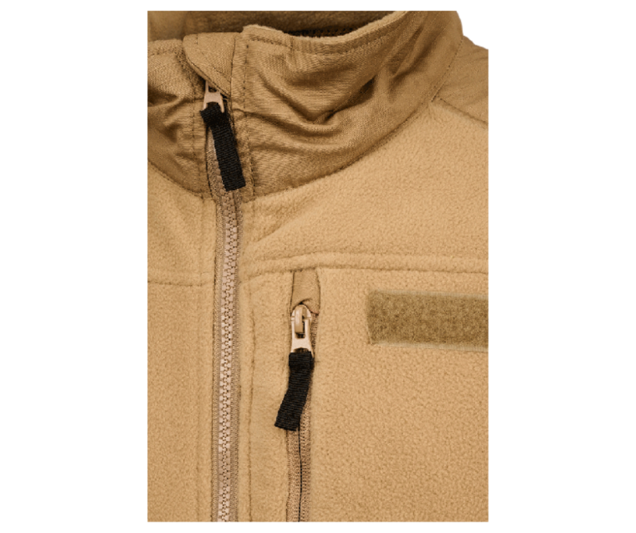 Brandit Fleecejacket Rip/Stop | Bunda, Camel