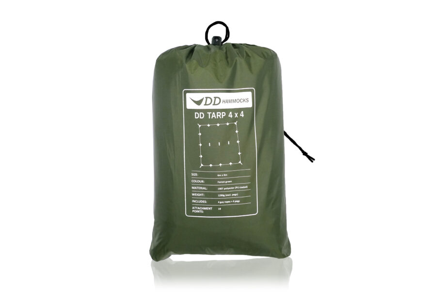 DD Hammocks DD Tarp 4 x 4 | Celta, Forest Green