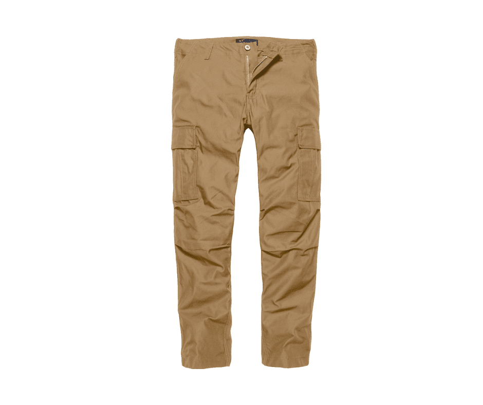 Vintage Industries Owen pants - Nohavice, Dark Khaki