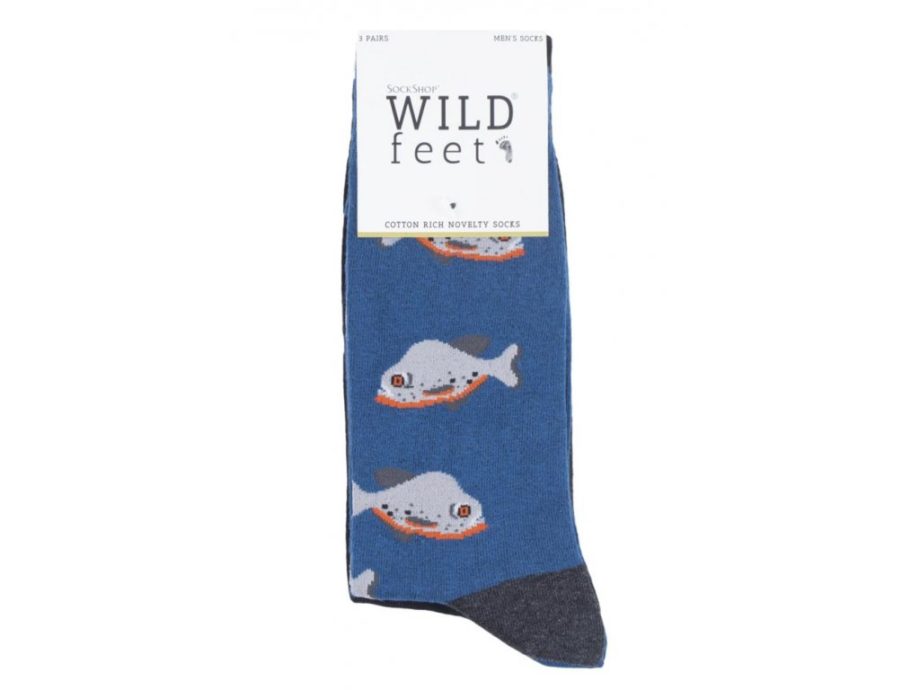 WILD feet | Ponožky, 3 Páry, Pirane 