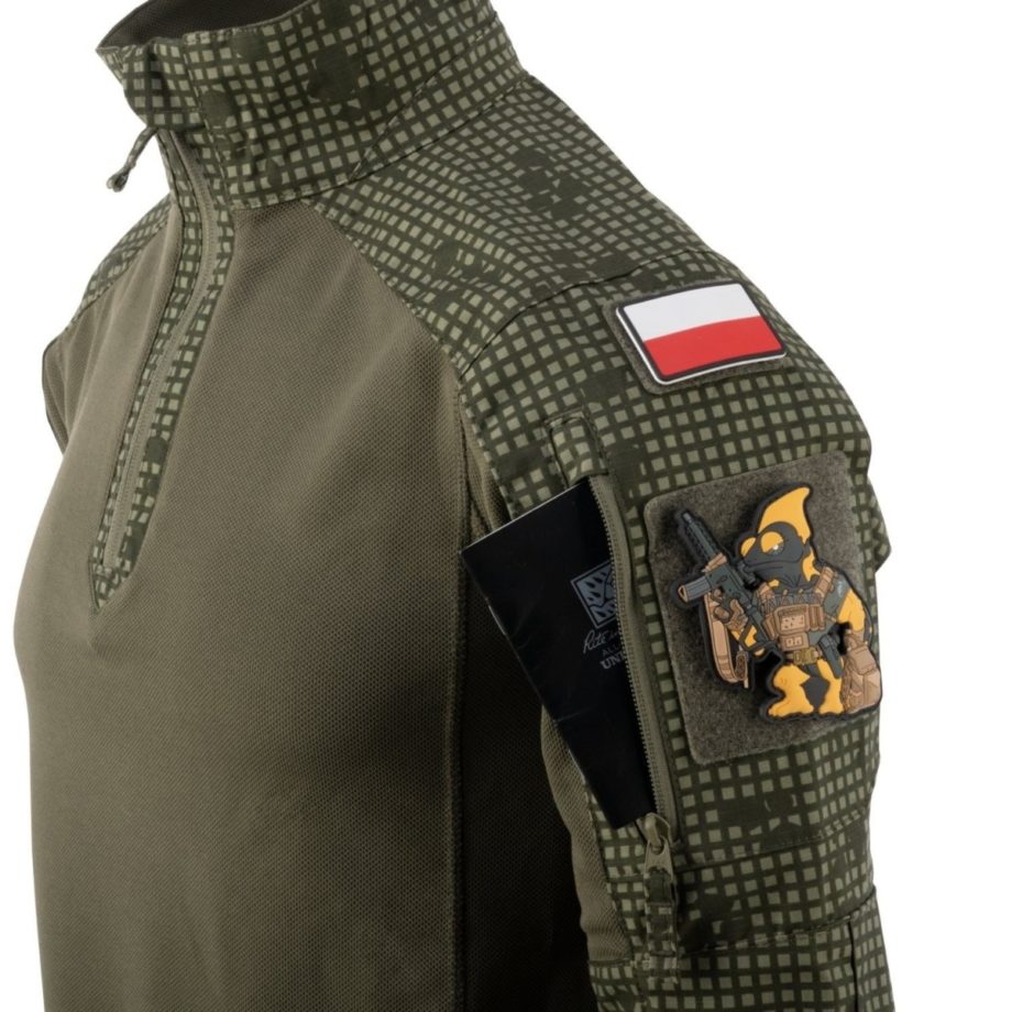 Helikon-Tex MCDU Combat Shirt | Taktická Košeľa, Desert Night Camo/Olive Green