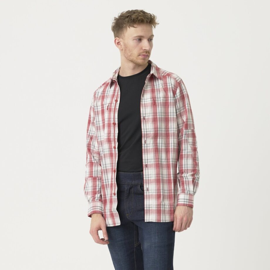 Helikon-Tex TRIP Shirt Nylon Blend | Košeľa, Red plaid