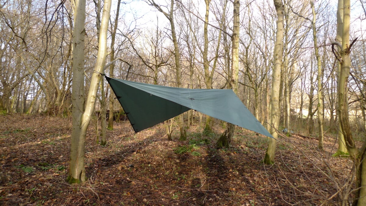 DD Hammocks DD Tarp 3,5 × 3,5 - Celta, Olive Green