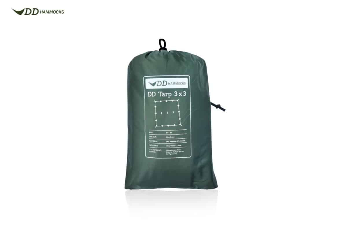 DD Hammocks DD Tarp 3x3 - Celta, Olive Green