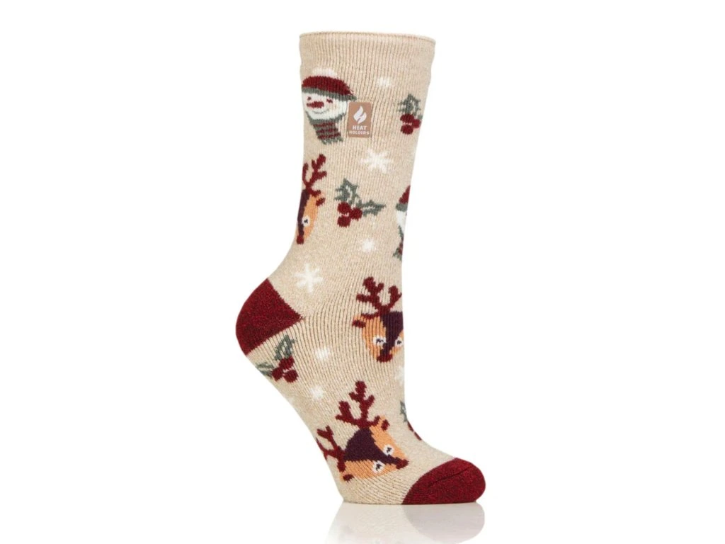 Heat Holders 1.6 Lite – Dámske Stredne Hrubé Ponožky, Snehuliak Sob