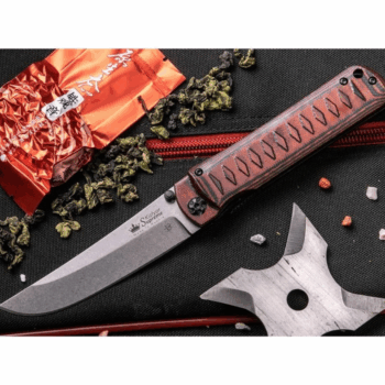 Kizlyar Supreme Whisper D2 SW Red-Black - Nôž