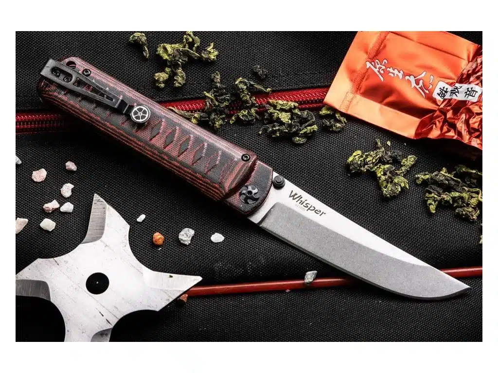 Kizlyar Supreme Whisper D2 SW Red-Black - Nôž