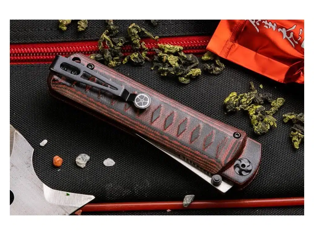 Kizlyar Supreme Whisper D2 SW Red-Black - Nôž