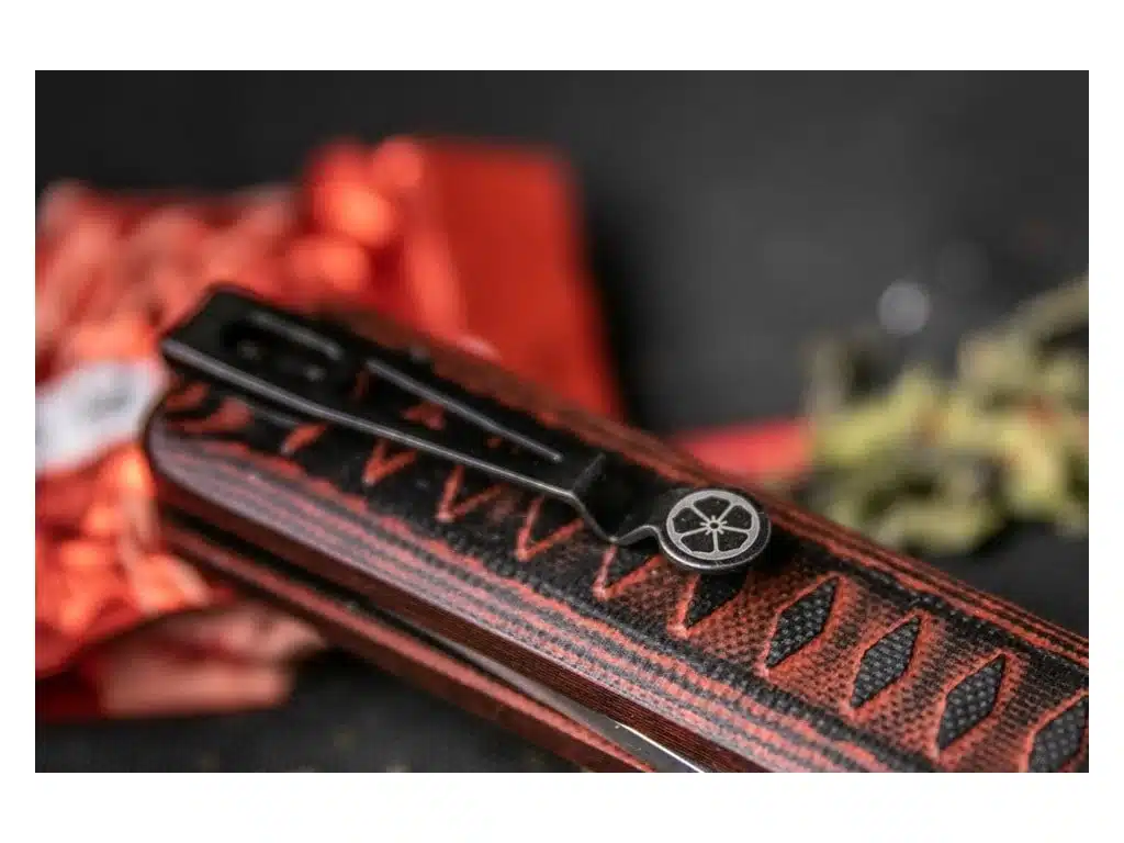 Kizlyar Supreme Whisper D2 SW Red-Black - Nôž