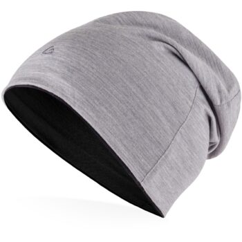 Lasting Boly 100% Merino – Obojstranná Čiapka, Čierno-Šedá
