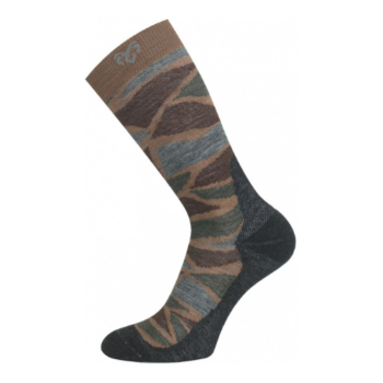 Lasting WLJ Merino - Ponožky, Hnedé