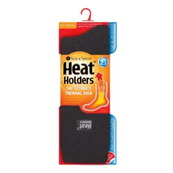 Heat Holders 2.3 – Hrubé Termo Ponožky, Charcoal