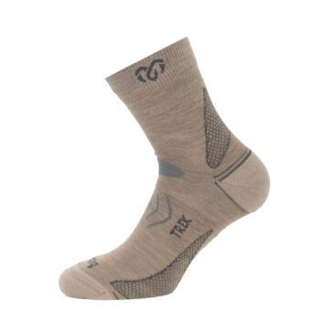 Lasting TNW Merino - Ponožky, Hnedé