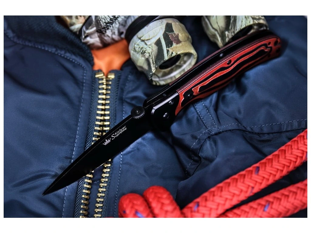 Kizlyar Supreme Prime V2 D2 BT Red - nôž