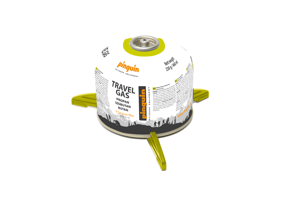 Pinguin Travel Gas 230g – plynová kartuša