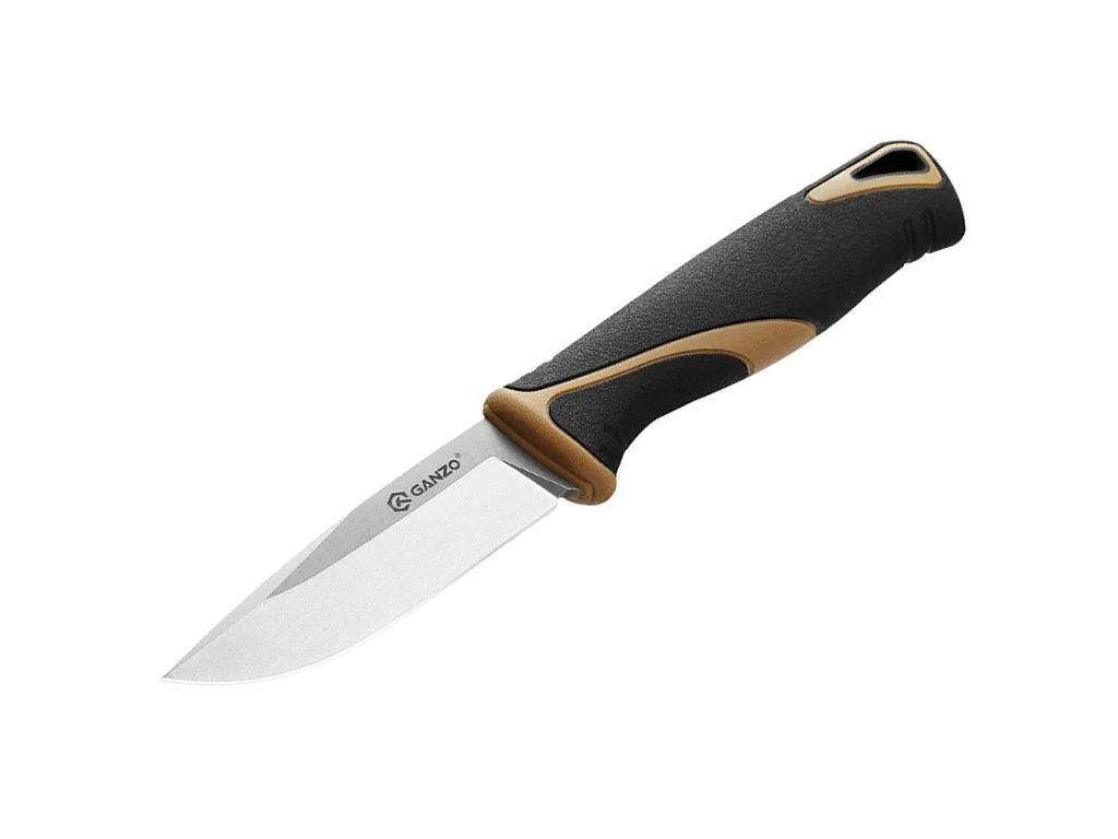 Ganzo G807-DY – nôž s pevnou čepeľou (black-brown)