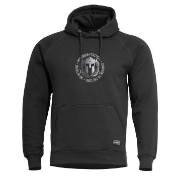 Pentagon Phaeton Hood Sweater "No retreat" - mikina (čierna)